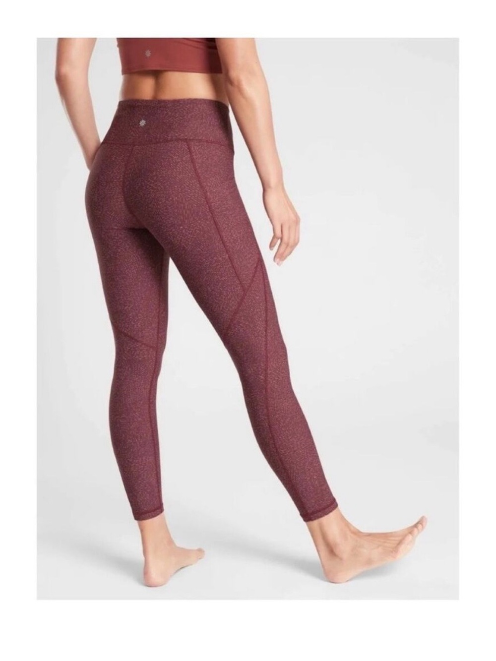 Athleta Salutation Stash Pocket II Softluxe Leggings Size Small